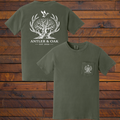 Antler and Oak| Moss Signature Tee